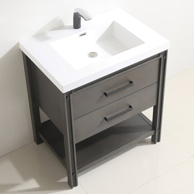 Ensemble de meuble-lavabo simple 31 po Vaishnavi