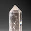 Gemme, quartz transparent poli (moyen), pointe du Brésil
