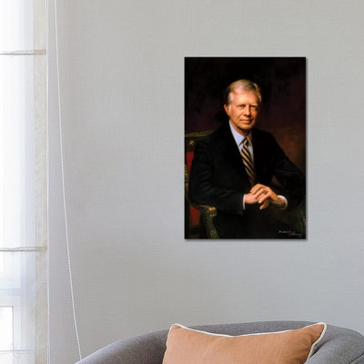 " Presidential Portrait of Jimmy Carter " Print