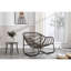 Chaise berçante pour espaces de vie extérieurs - Beige, salon spacieux