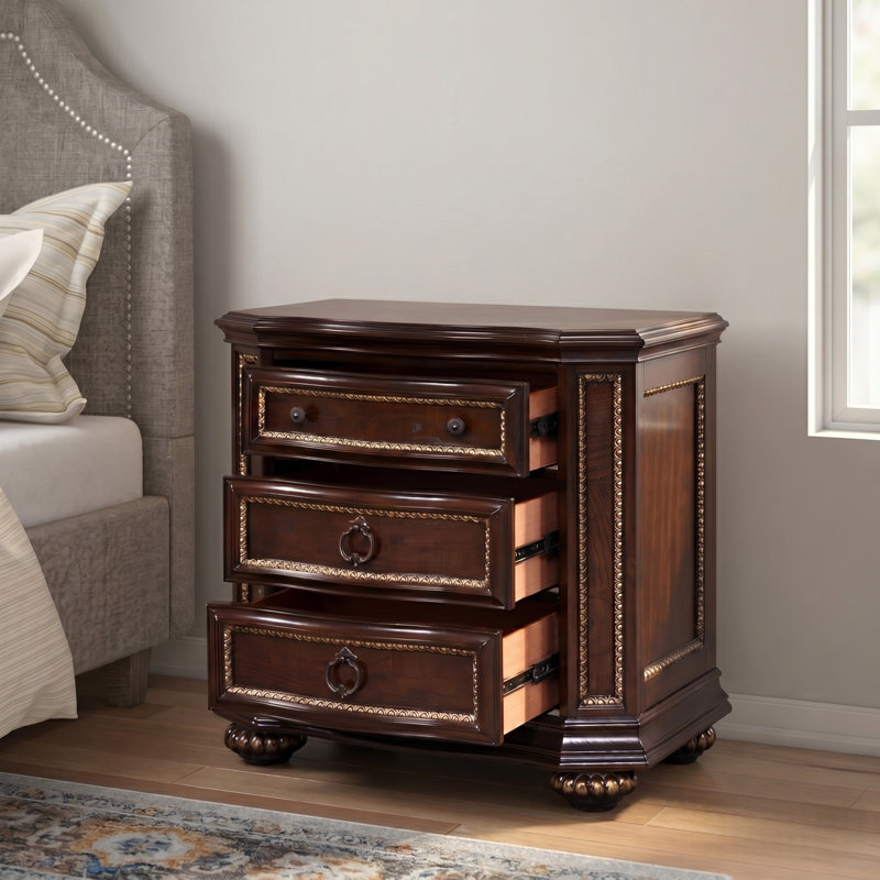 Rexx Cherry Nightstand