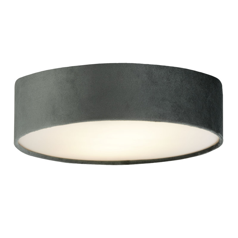 Ofra Acrylic Flush Mount, Grey