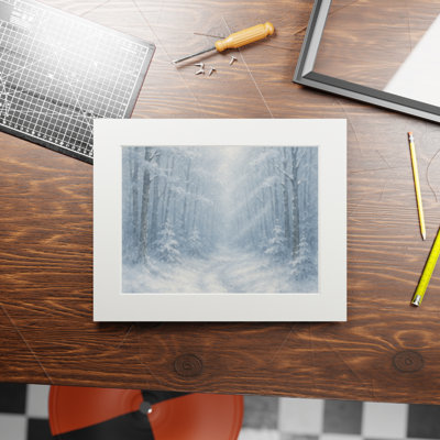 Clinger Single Picture Frame Print