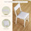 Ensemble de table de salle à manger pliable 5 pièces avec plateau en bois extensible-998120867-979437211-979437213