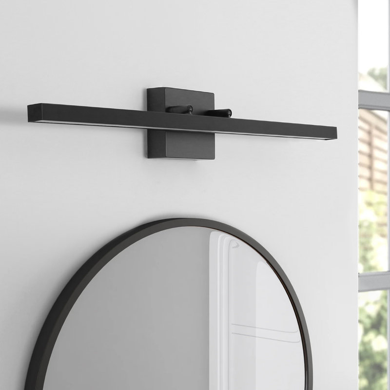Abud Dimmable LED Vanity Light 31.8 Inches, Black