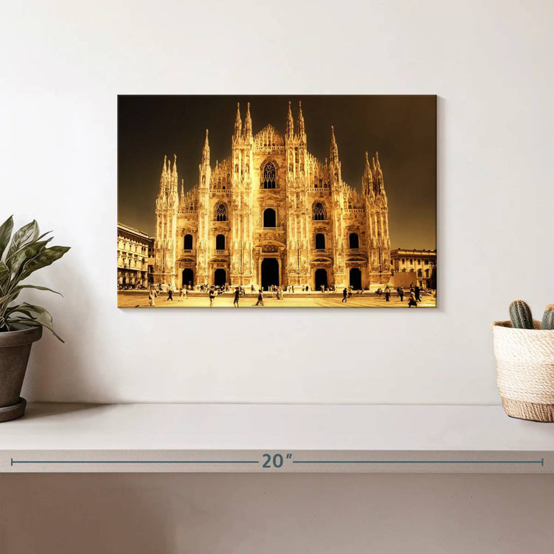 Ravi Gothic Milan Cathedral, 30" H x 45" W