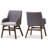 Collazo 19.29'' H Fabric Upholstered Walnut Armchair