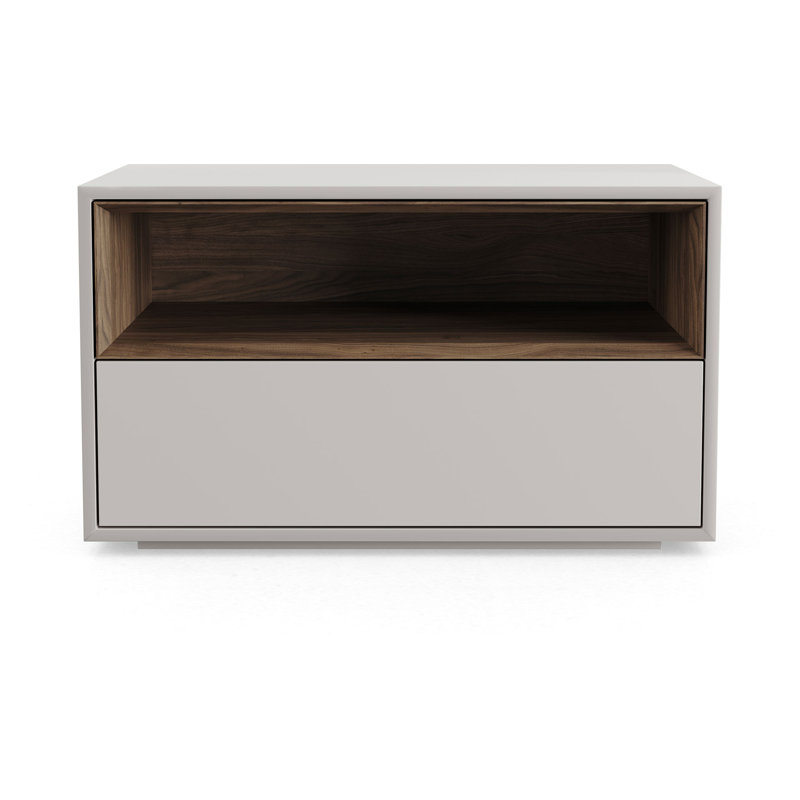 Madison 1 - Drawer Nightstand, Chateau Gray