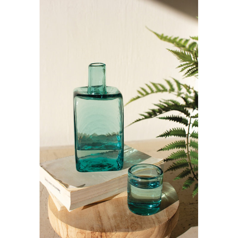  Bedside Water Carafe and Drinking Glass Set