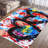 Non-Woven Soft Print Rug with Intricate Floral Design in Subtle Tones Perfect for Adding an Elegant Touch to Any Room in Your Home-114329577