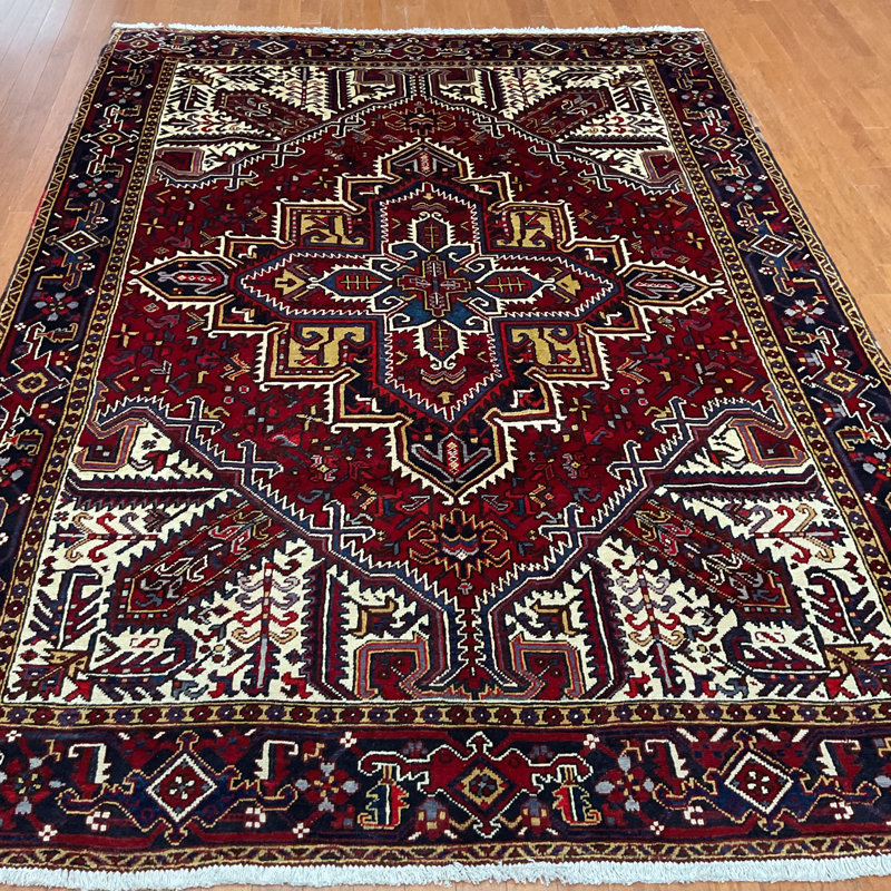 HERAT ORIENTAL Handmade Heriz Wool Rug