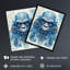 Wall Art Print Gorilla Robot Hybrid Schematic Futuristic Secret Complex Arcane Manuscript Gift For Cave Poster