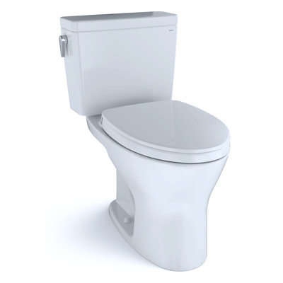 Drake® Dual-Flush Elongated Two-Piece toilet (Seat Included)