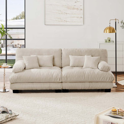 Chenille Fabric 2 - Seater Sofa