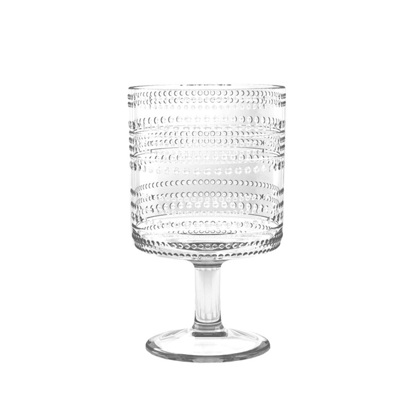 Niota 420.5 ml Acrylic Goblet Set, Clear