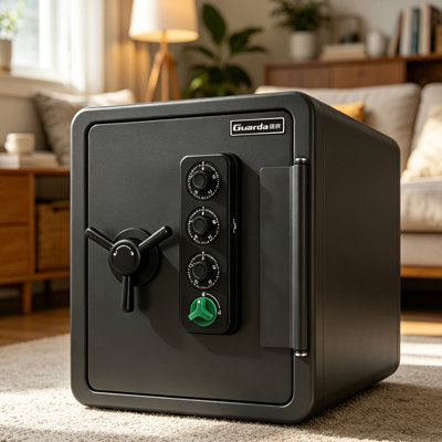 Petit meuble-lavabo mécanique noir 14,57 po