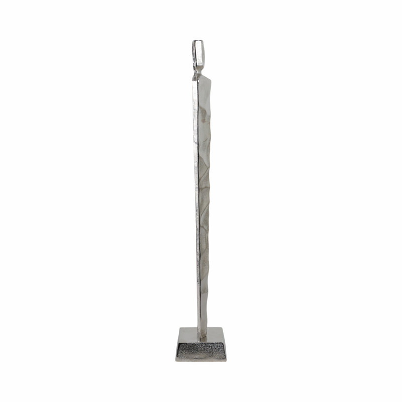 Sagebrook Home 32" Amiens Small Silver Statuary, 32" H x 5" W x 5" D
