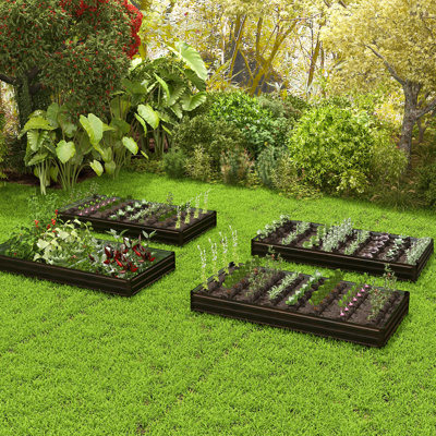 Pabby Metal Raised Garden Bed