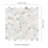 Arabsecato Carrara 1" Hexagon 12 in. x 12 in. Honed Marble Mosaic Floor and Wall Tile-130060403