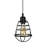 Arunveer 1 - Light Black Lantern Pendant