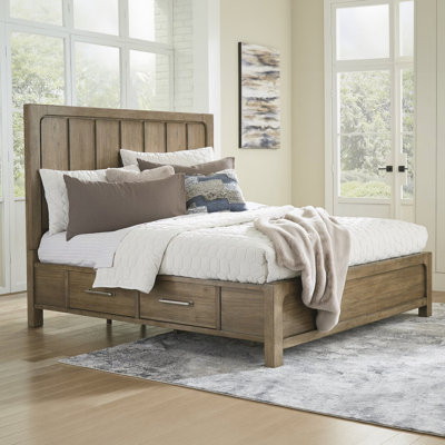 Georgetta Queen Panel Bed With Storage