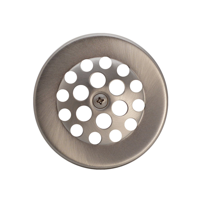 Drain de baignoire avec trop-plein Beehive, Acier inoxydable