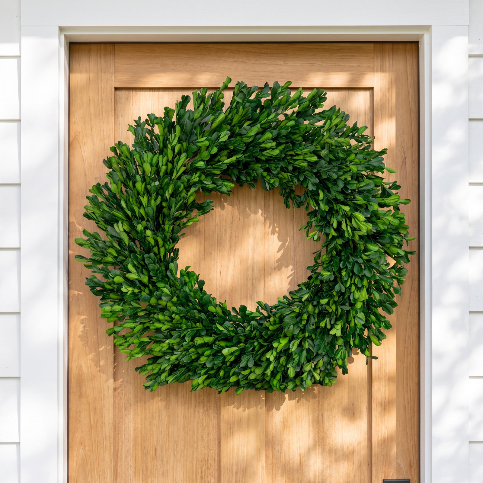 21" Wheat Wreath, Green