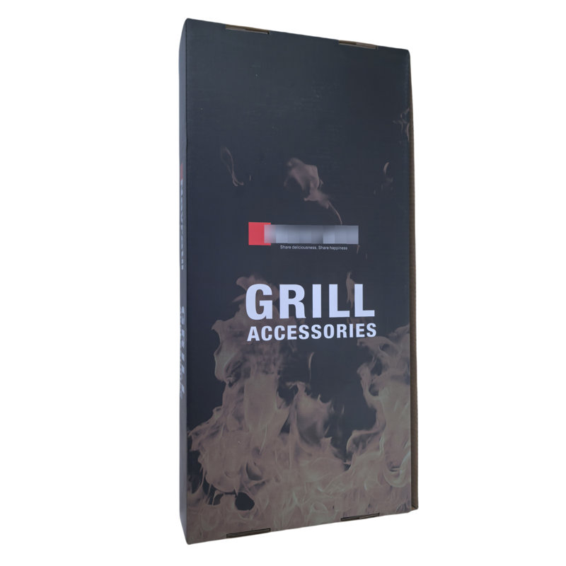 Ensemble d'outils de barbecue robustes en acier inoxydable : spatule, brosse et pinces. Parfait pour les barbecues au gaz, au charbon et infrarouges lors de vos fins de semaine en plein air.