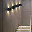 Nazira 1-Light Black Wallchiere