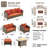 9 - Person Outdoor Wicker Patio Conversation Furniture Set With Fire Pit Table-109530821