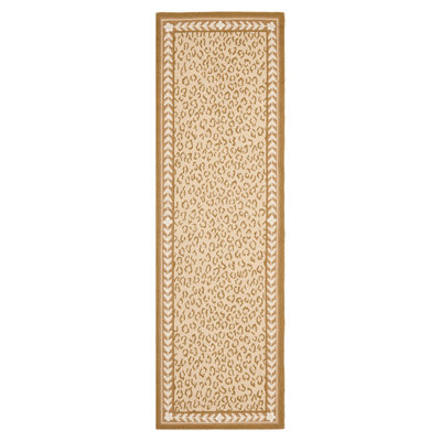 Chelsea Hand Hooked Wool Animal Print Rug
