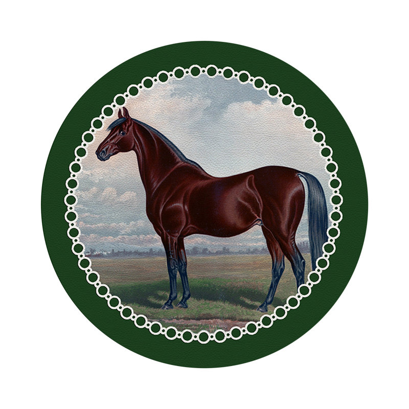 Napperon English, Vert