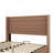 Large Grooved Undulating Lift Storage Bed Frame, Wooden Platform Bed Frame With Lift Storage, No Spring Box Required/No Noise, Rustic Brown Slatted Natural Wood(Queen)