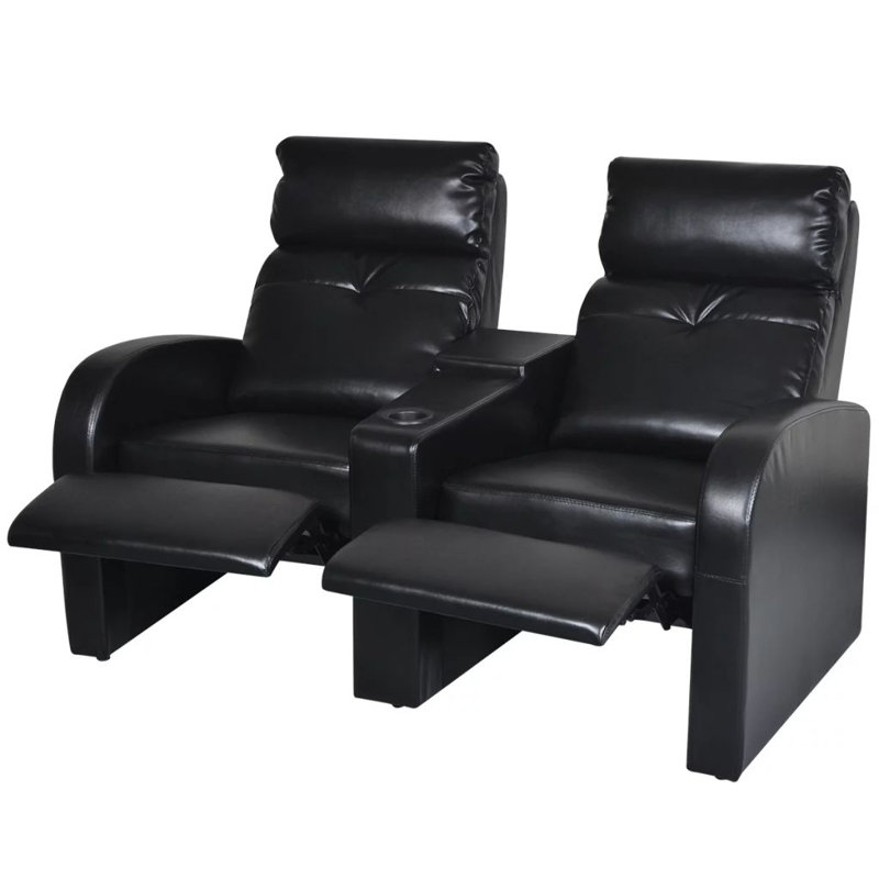 Jezelle Upholstered 59.4'' Reclining Loveseat