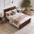 Patillo Solid Wood Low Profile Bed with Matching Footboard-1672548791-1672548786