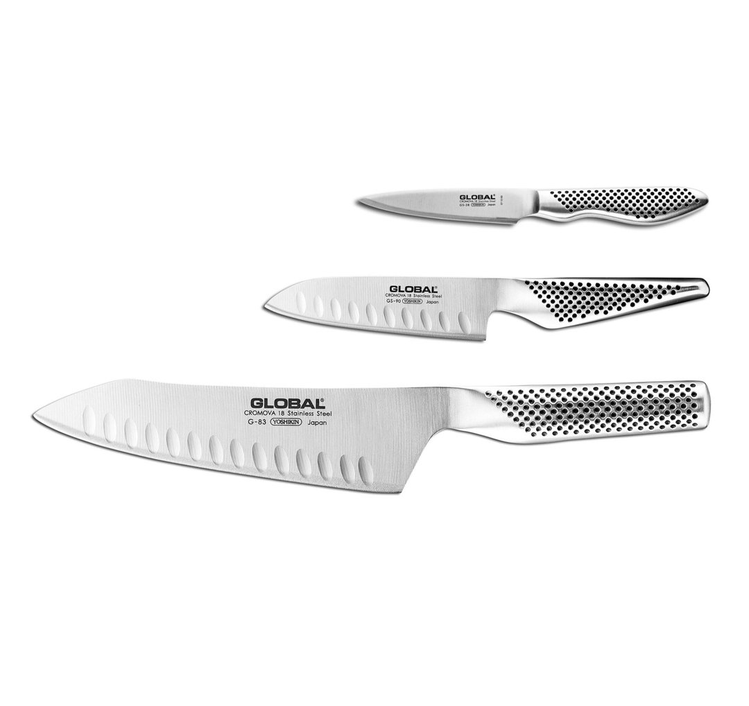 Global Knives 3 Piece Assorted Knife Set Global Knives