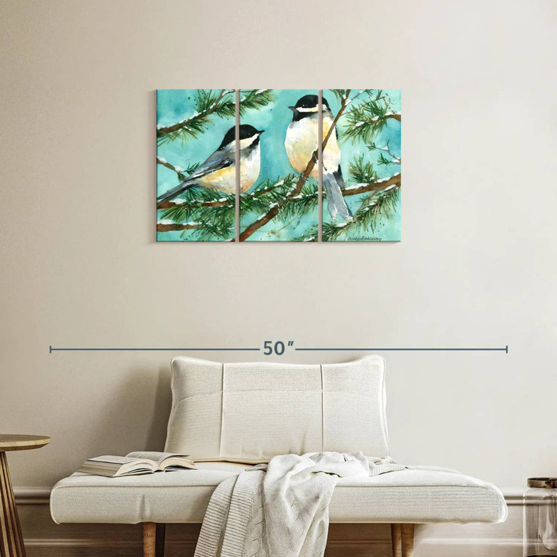 Chickadee Chat, 20" H x 33" W