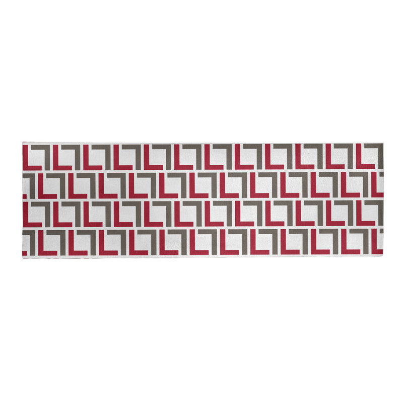 Tapis de couloir blanc