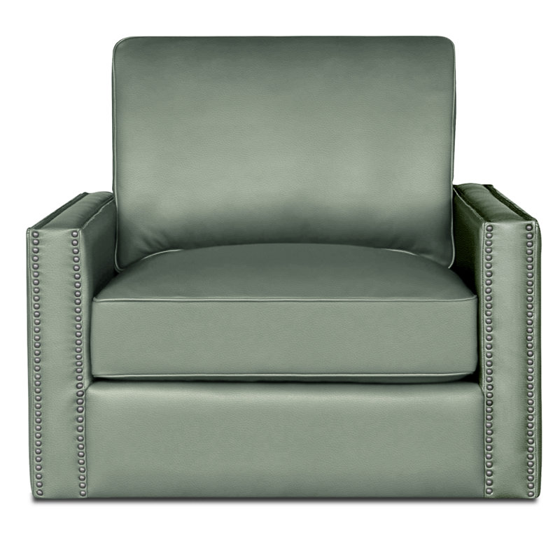 Ophelia Swivel Armchair, Nutmeg, Yes, Parchment (Dreamer)