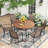 Outdoor Round Patio Dining Table-732270021-732270023