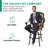 Ghugas Powder Coated Aluminum Outdoor 28.3'' Bar Stool with Cushion