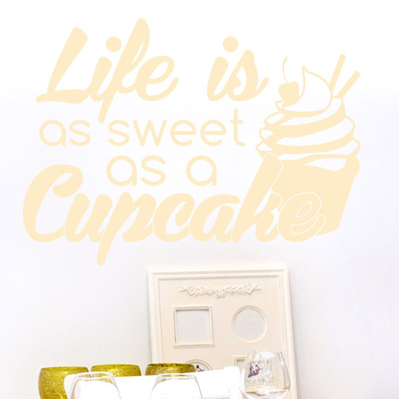Wall Decal, Beige, Large