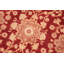Tapis oriental rouge en laine noué à la main 6 pi x 8 pi 10 po Baccio