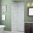 Belmore GS 39.25"- 40.25" W x 72" H Hinged Frameless Shower Door-30103495-105388362