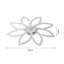 Chrisly Ceiling Fan with LED Lights