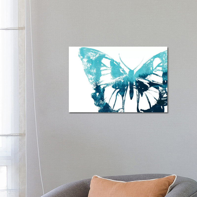 Butterfly Imprint I by June Erica Vess - Wrapped Canvas Gallery-Wrapped Canvas Giclée, 66.04 cm H x 45.72 cm W
