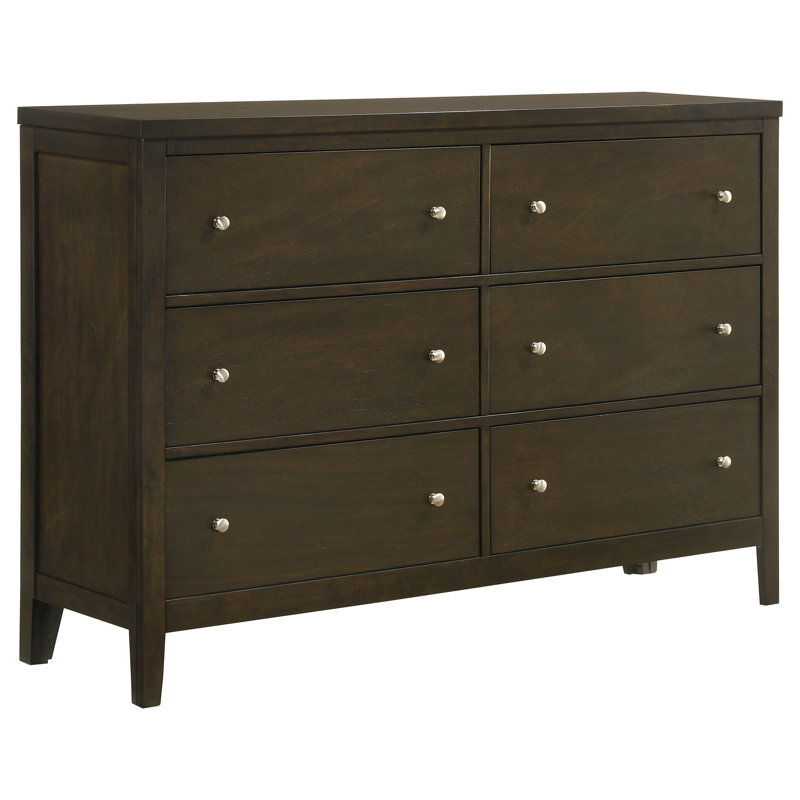 Commode 6 tiroirs Dark Cocoa