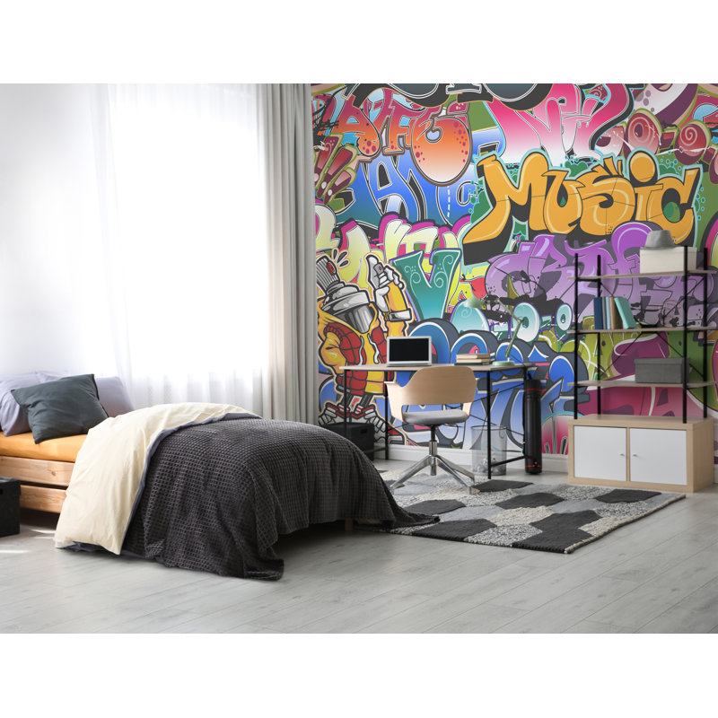 6 Piece 3.05m x 2.4m Matte Wall Mural