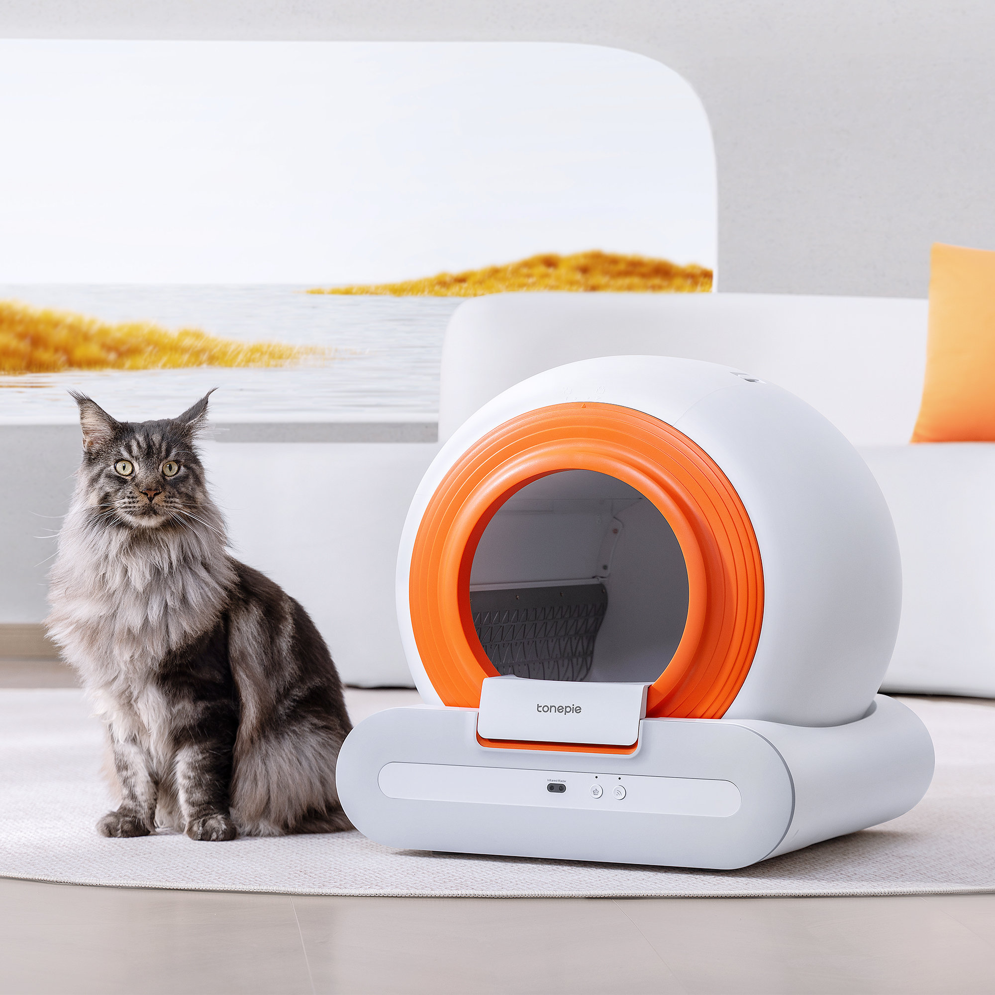 Tucker Murphy Pet™ Scoopfree Automatic Self Cleaning Cat Litter Box