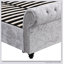 Grand lit de rangement tapissier Hartfried